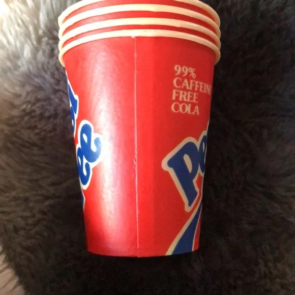 Vintage Pepsi Free Sleeve of 100 4oz Sweetheart R4 Disposable Wax Cups nwt - Picture 12 of 16